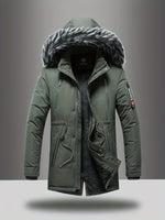 Men's tweed overcoat