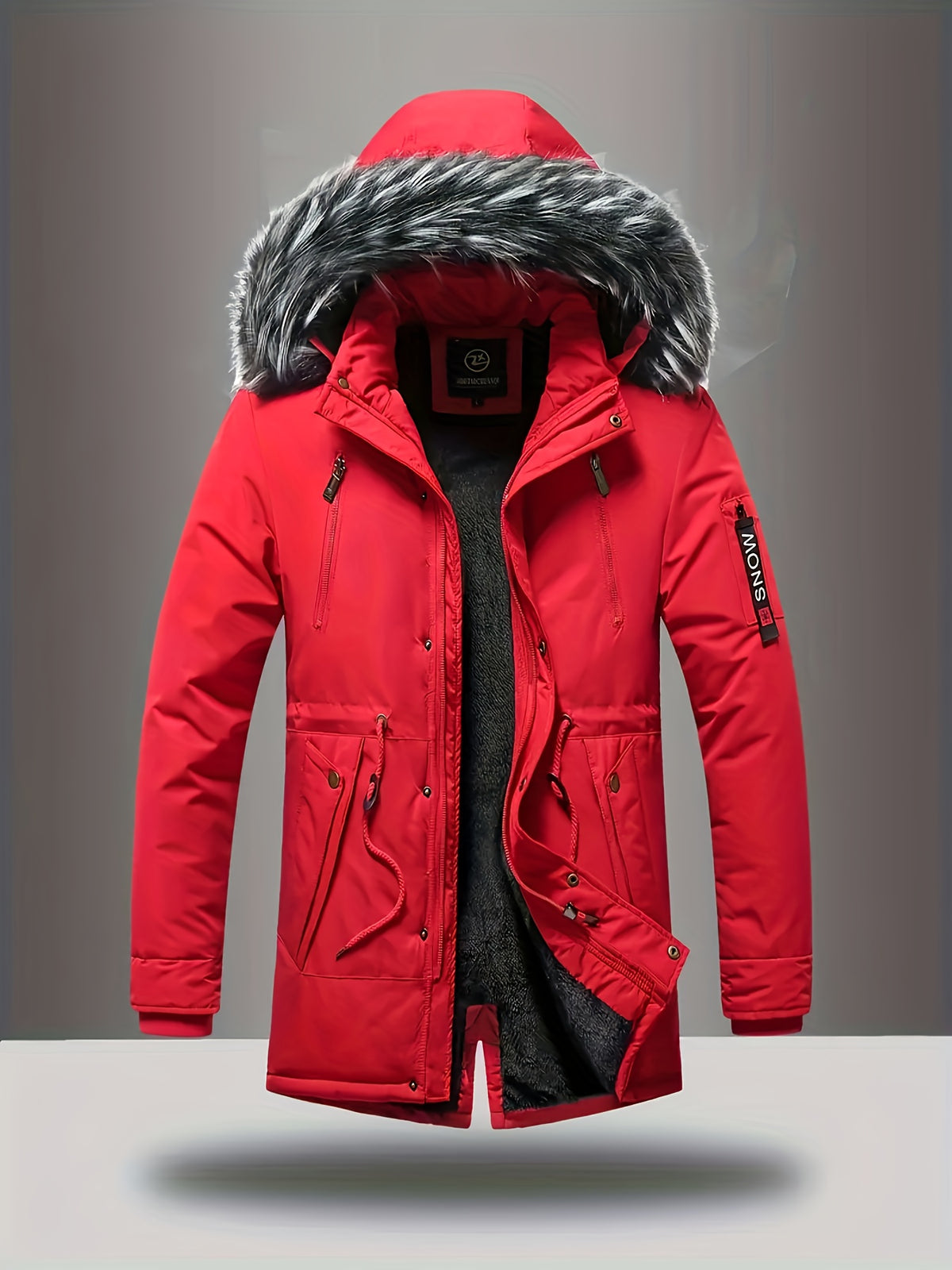 Men's tweed overcoat