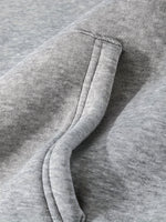 Men's heavy waterproof hooded sweatshirt