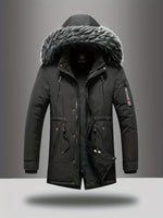 Men's tweed overcoat