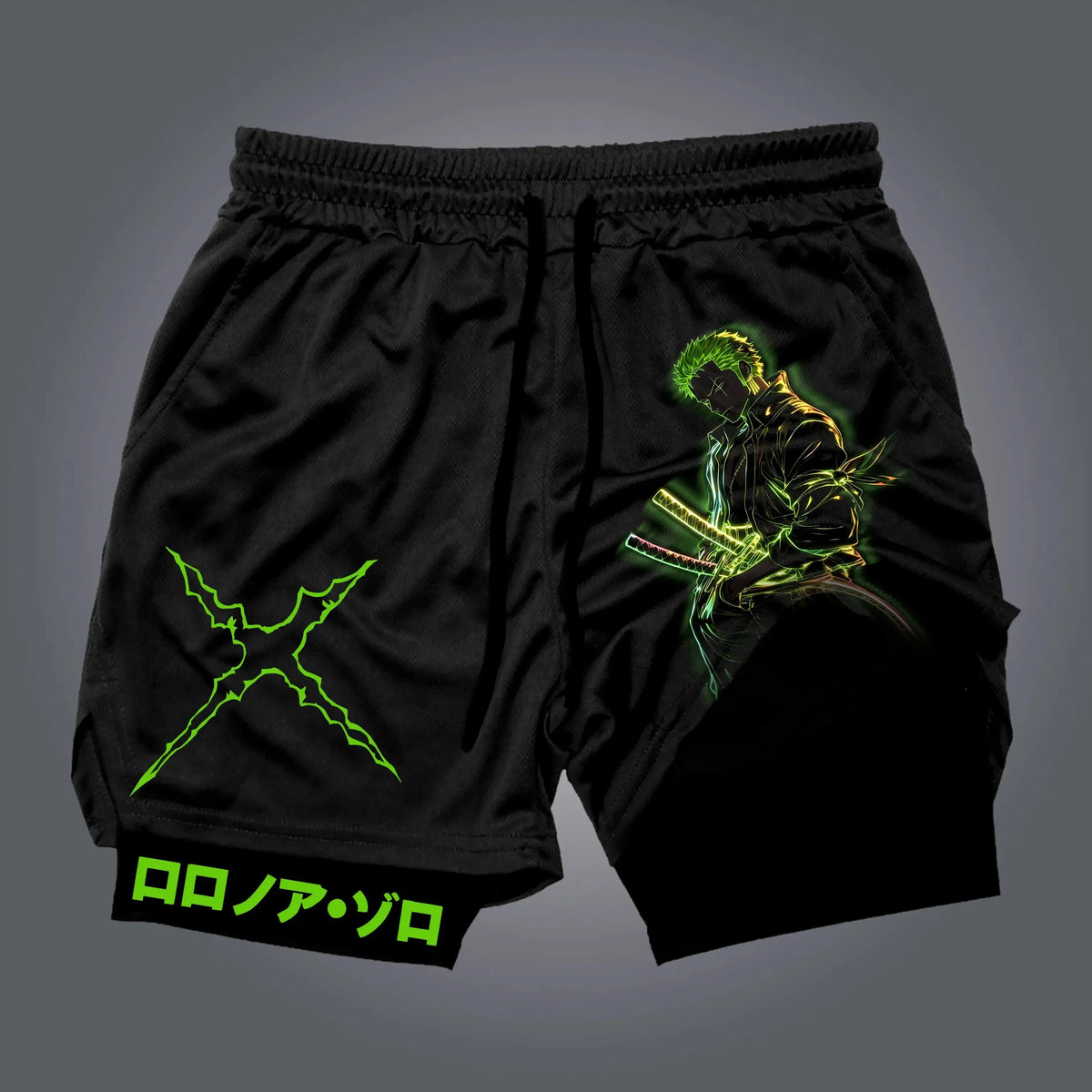 Dry-Fit One-Piece Compression Shorts