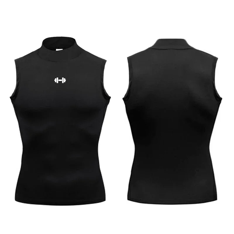 Men's sleeveless compression shirt