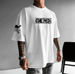 Oversized Streetwear Plus SizeOne Piece Mugiwara Skull