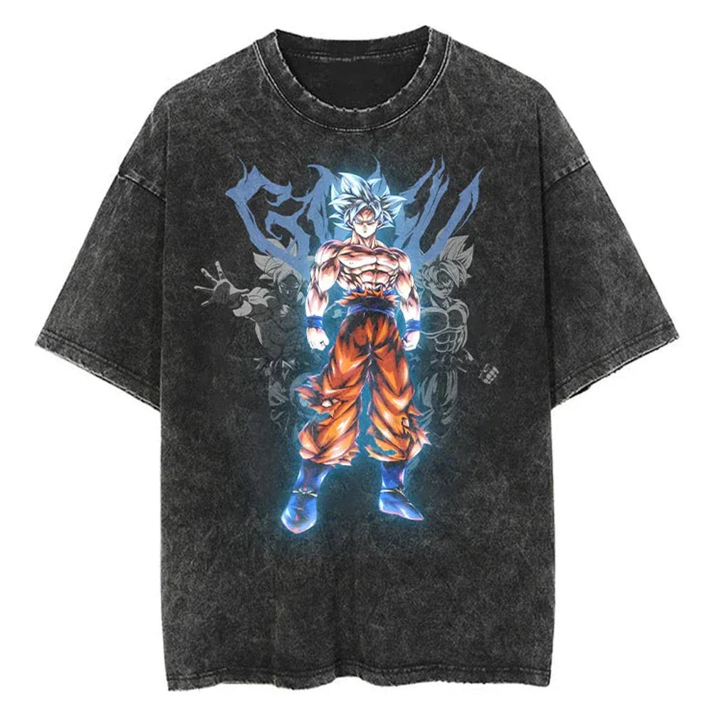 Oversized T-shirt Vintage Japanese Anime Dragon Ball 02