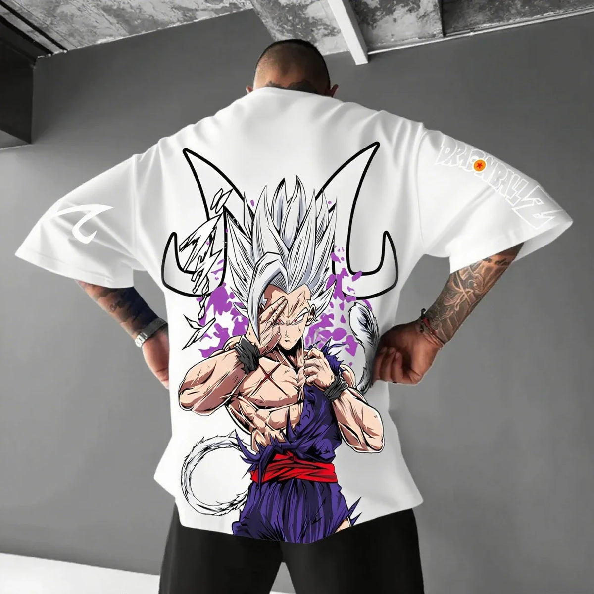 Oversized Streetwear Plus Size Gohan Dragon Ball