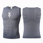 Anime Berserk Sleeveless Compression T-Shirt 2