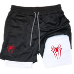 Spider Home Dry-Fit Compression Shorts 2 in 1