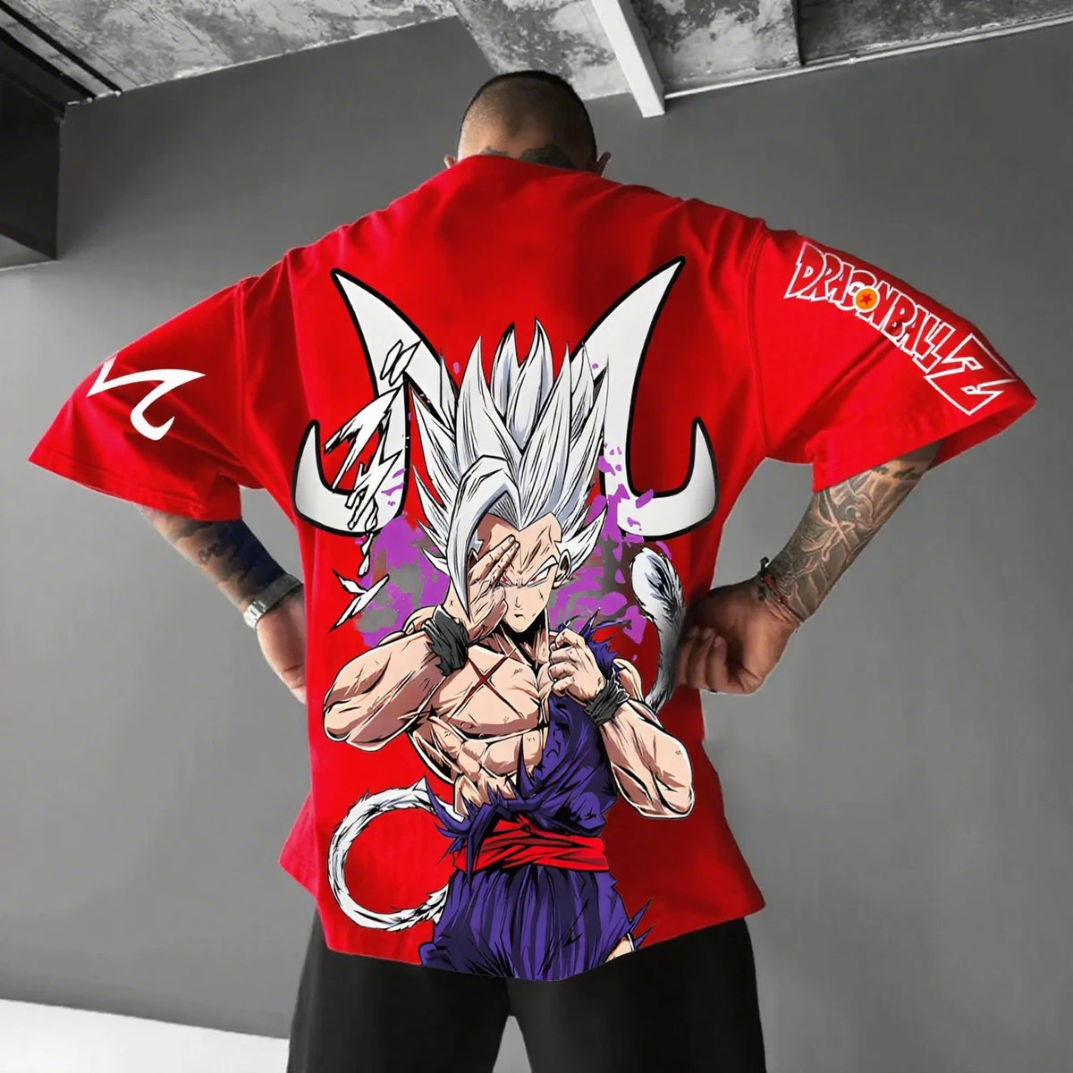Oversized Streetwear Plus Size Gohan Dragon Ball