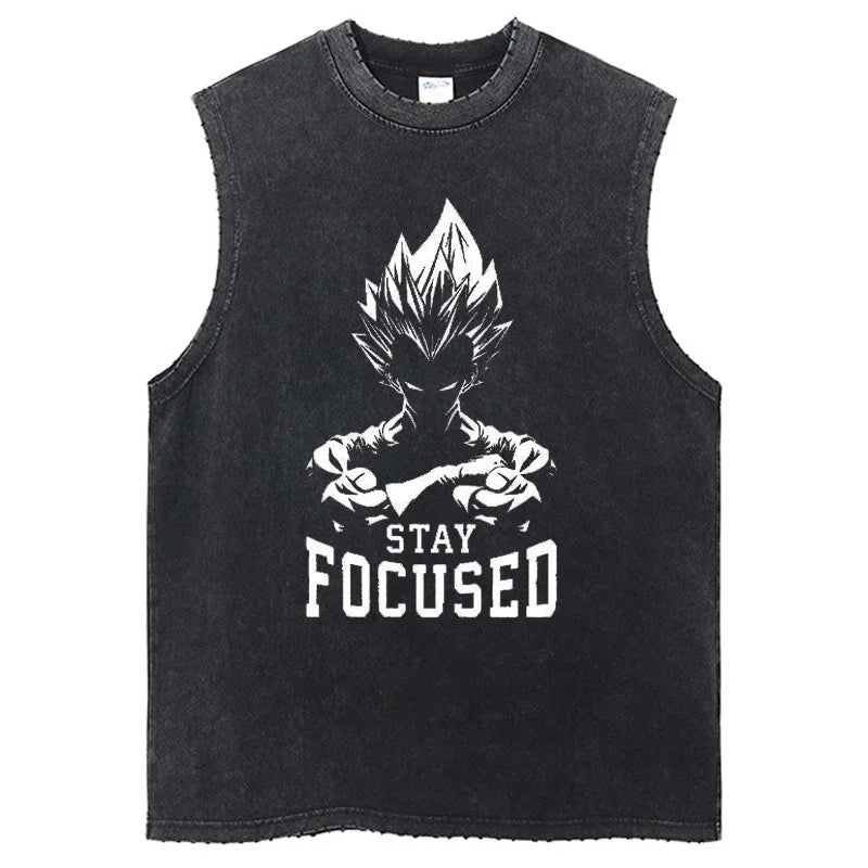 Anime Dragon Ball Z Sleeveless Breathable T-Shirt
