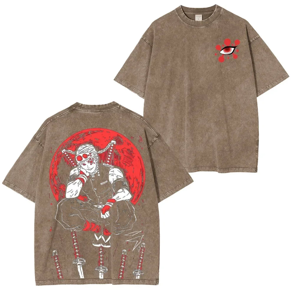 Tengen Uzui Oversize-Streetwear-T-Shirt