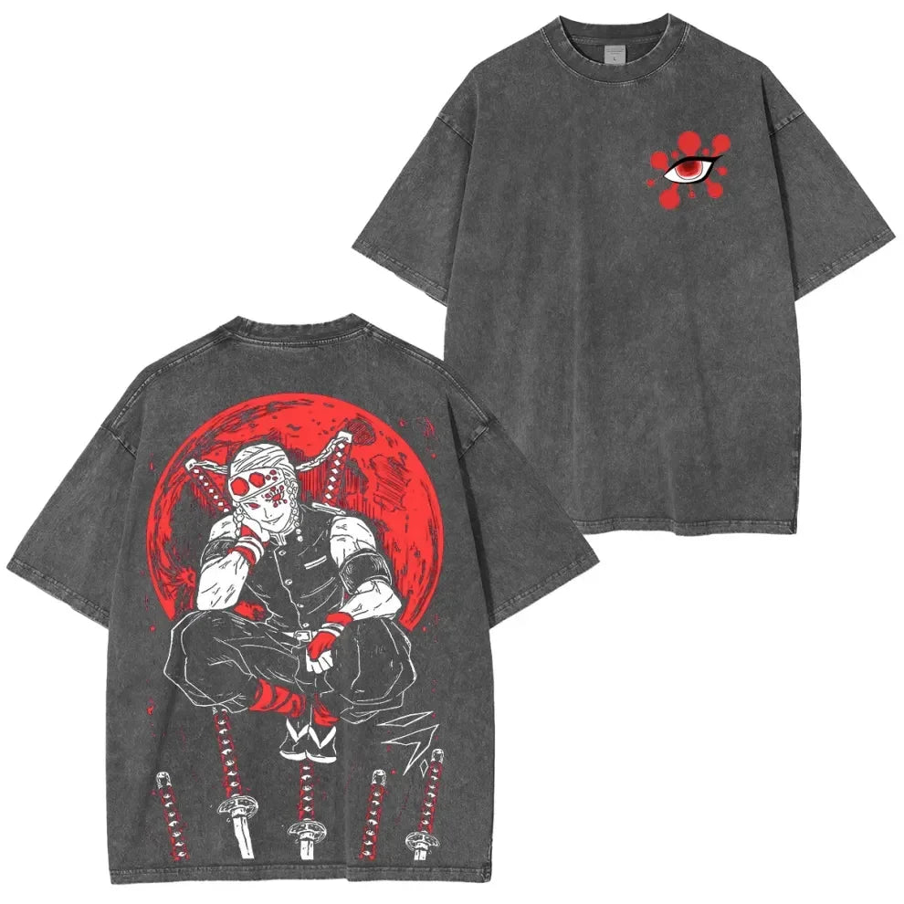 Tengen Uzui Oversize-Streetwear-T-Shirt
