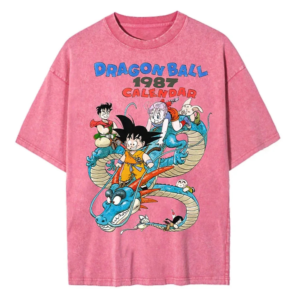 Oversized T-shirt Vintage Japanese Anime Dragon Ball