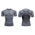 Dry Fit Athleisure Demon slayer Kokushibo Compression Shirt