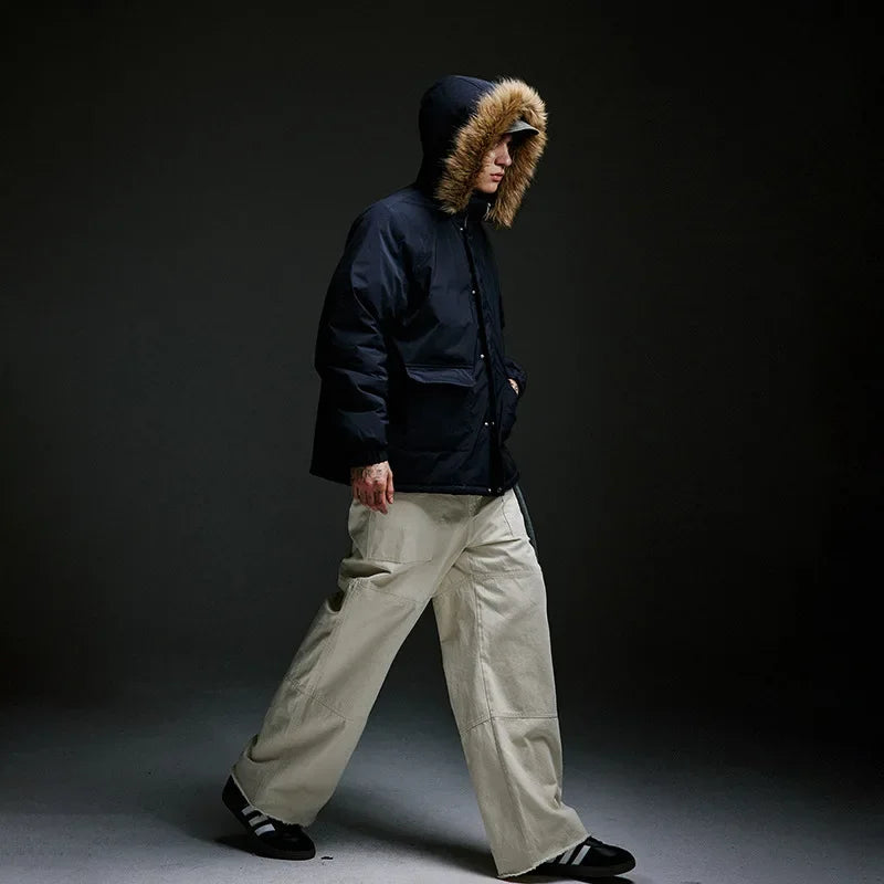 PolarCore Fur Hood Winter Parka