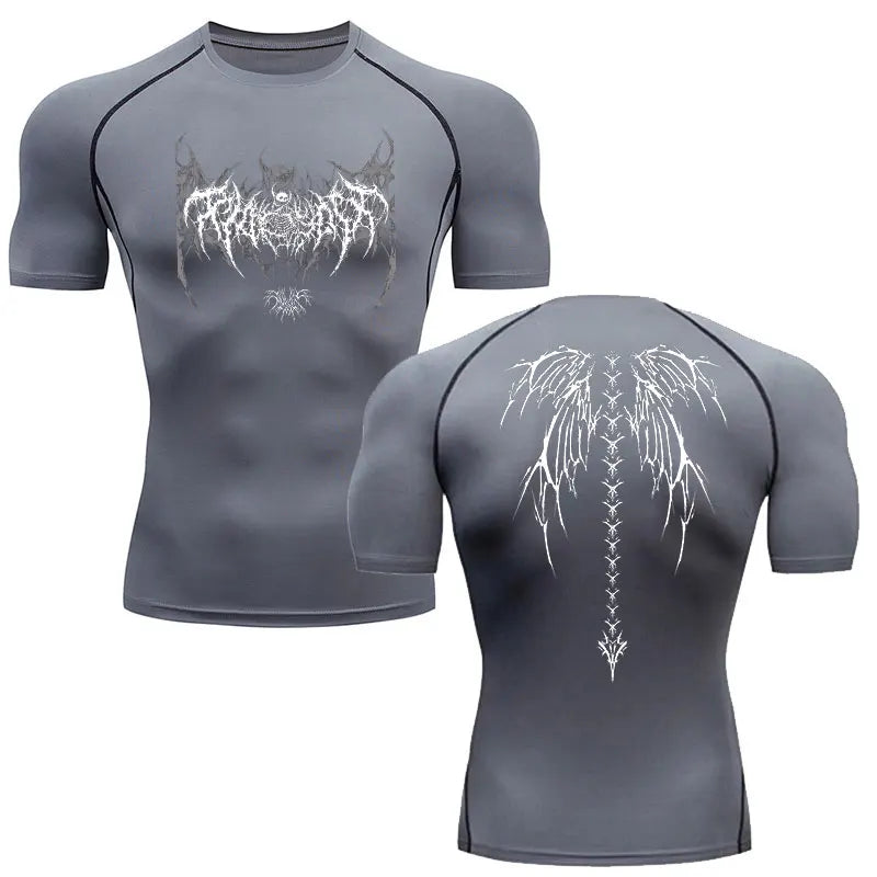 Dry Fit Athleisure Skeleton Sport T-Shirt