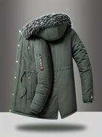 Men's tweed overcoat