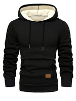 Men's heavy waterproof hooded sweatshirt
