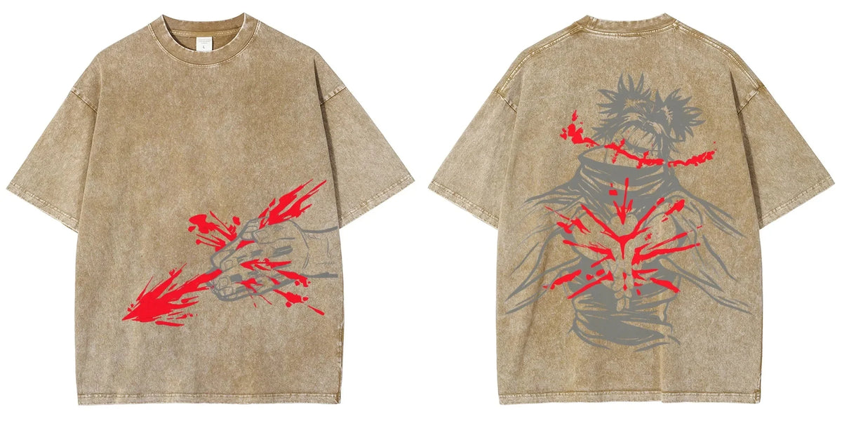 Jujutsu Kaisen Oversized Streetwear T-Shirt