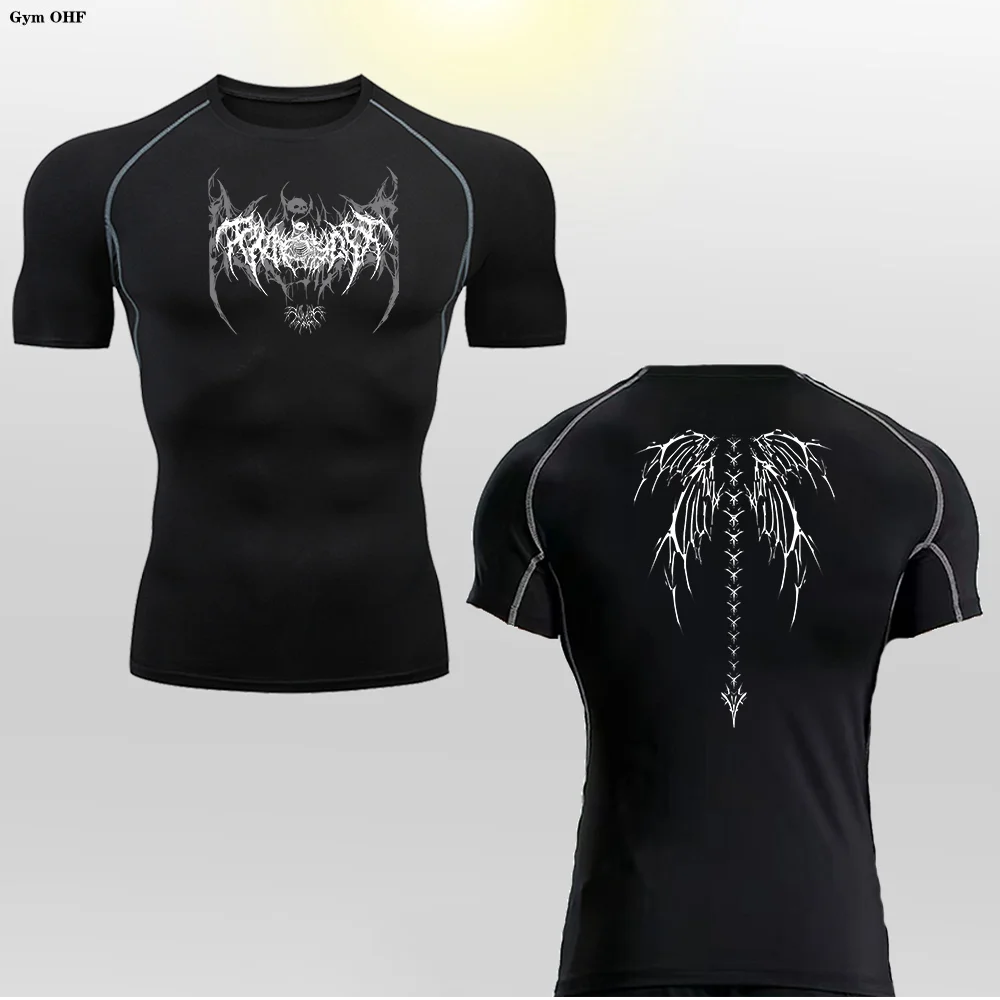 Dry Fit Athleisure Skeleton Sport T-Shirt