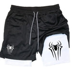 Spider Home Dry-Fit Compression Shorts 2 in 1