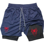 Spider Home Dry-Fit Compression Shorts 2 in 1