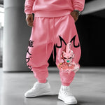 Dragon Ball Majin Buu Men's Pink Sweatpants