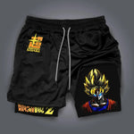 Son GokuDry-Fit Compression Shorts 2 in 1
