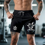 Dragon Ball Z 2-in-1 Dry-Fit Compression Shorts
