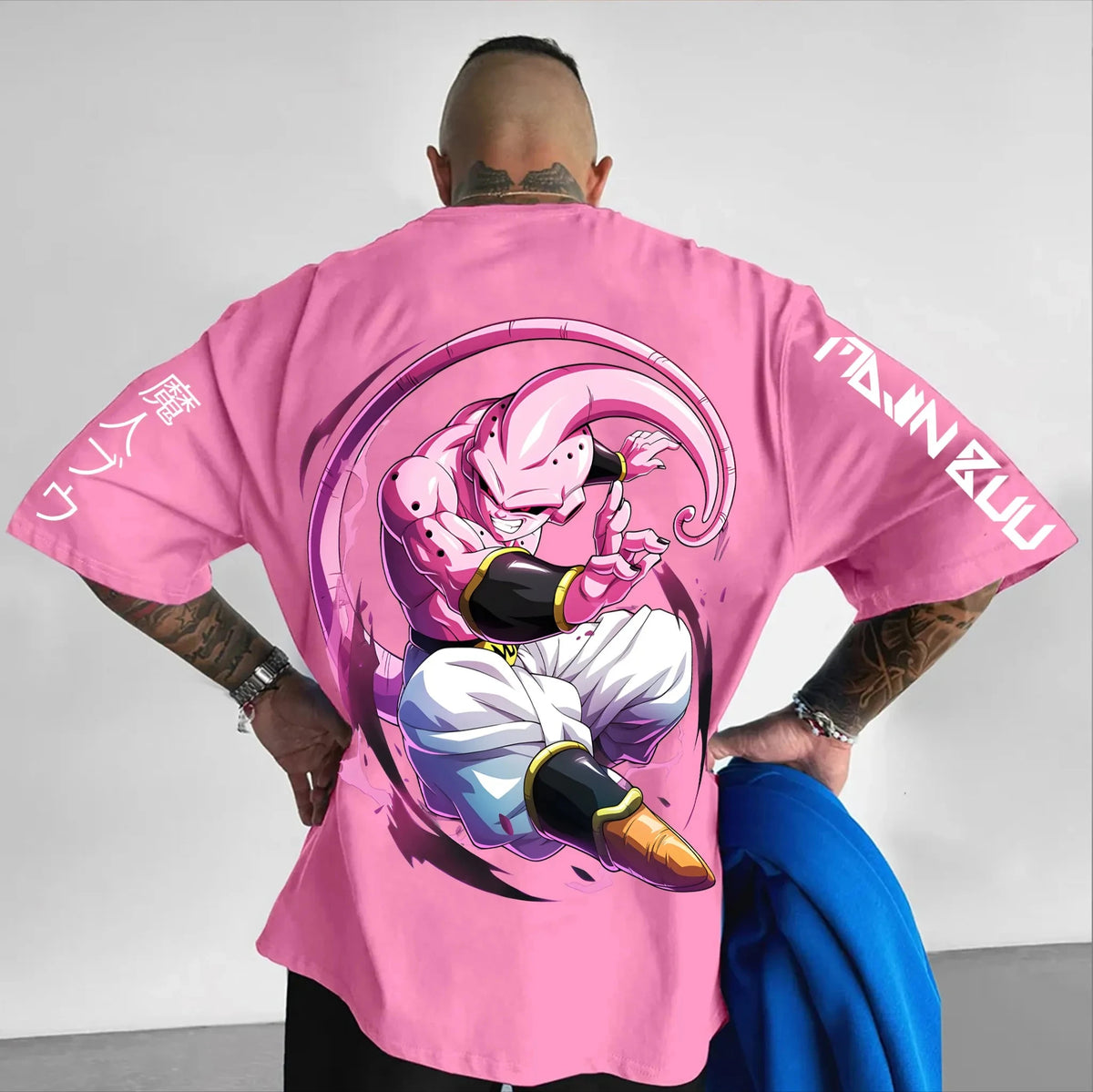 Oversized Plus Size Urban Fashion Boo Dragon Ball Z
