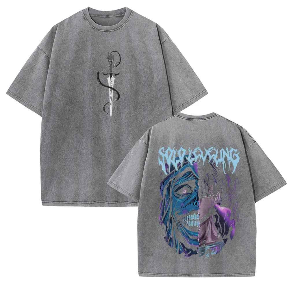 Oversized Streetwear Solo Leveling T-Shirt