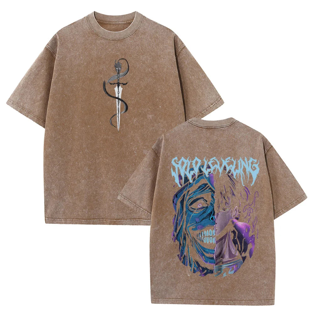 Oversized Streetwear Solo Leveling T-Shirt