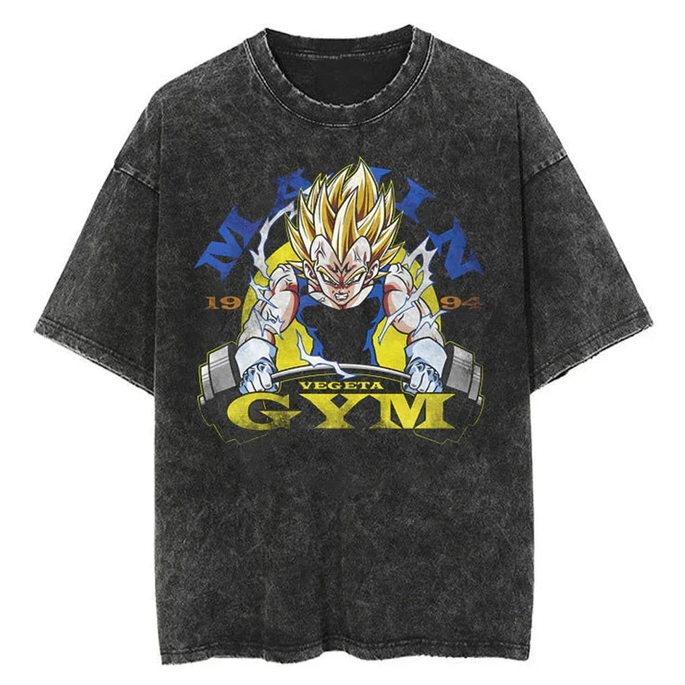 Oversized T-shirt Vintage Japanese Anime Dragon Ball 02