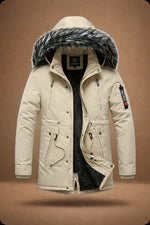 Men's tweed overcoat